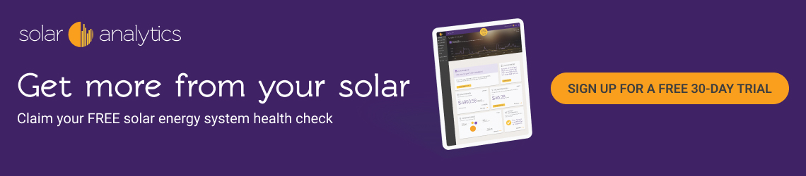 Solar Analytics - Get more savings, more control and more confidence